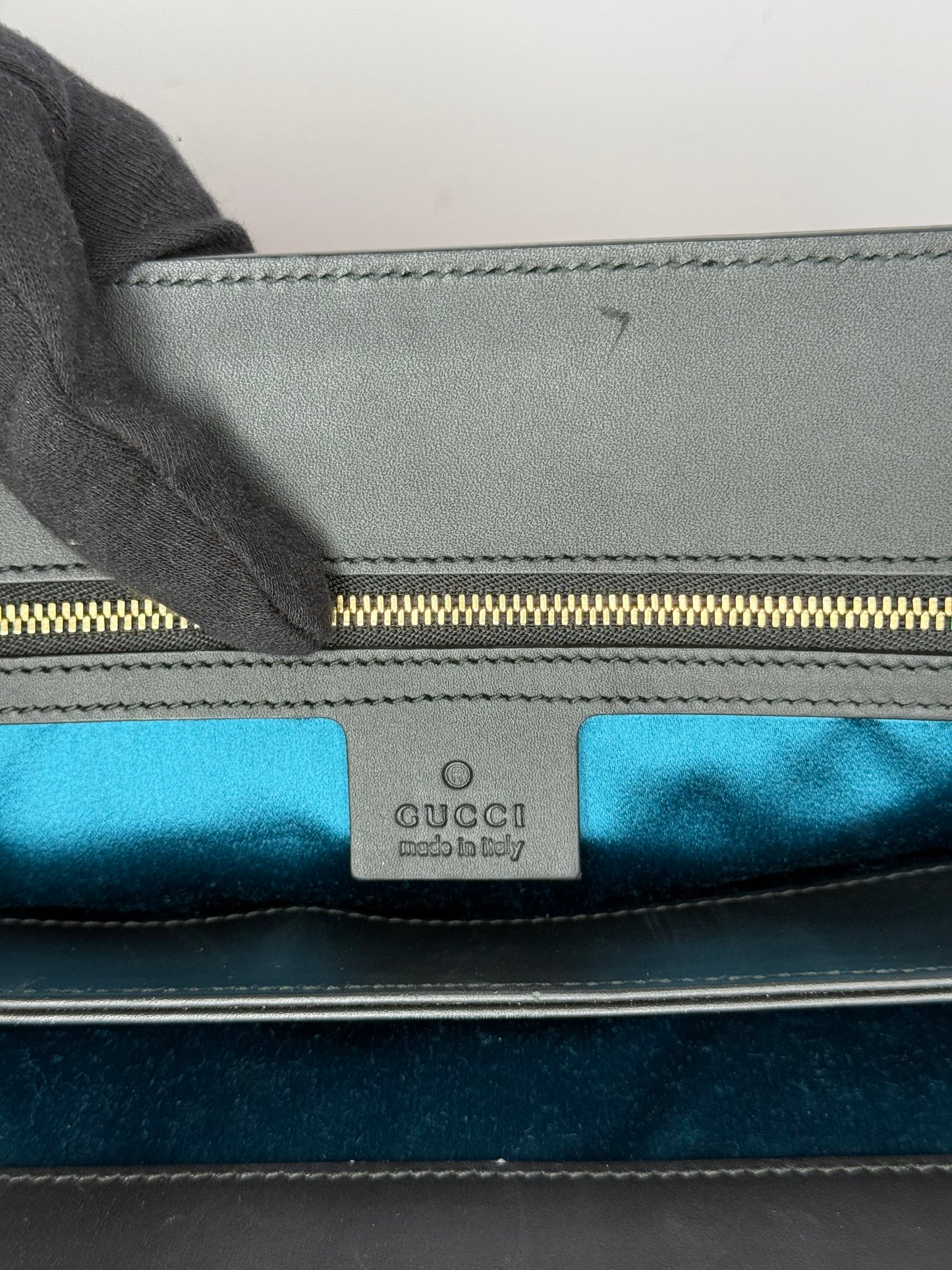 Gucci Ophidia Medium Red Suede Chain Crossbody Bag