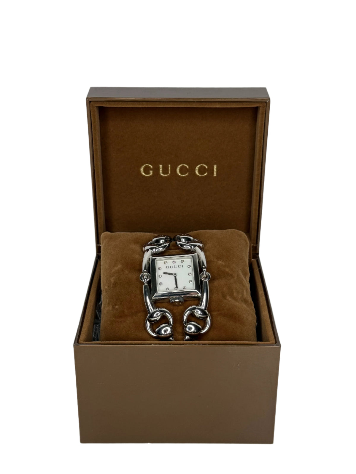 Gucci 1990-2000s Signoria Horsebit Watch