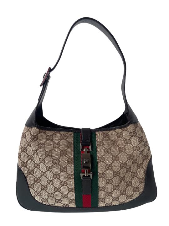 Gucci Jackie O Web Monogram Hobo Bag