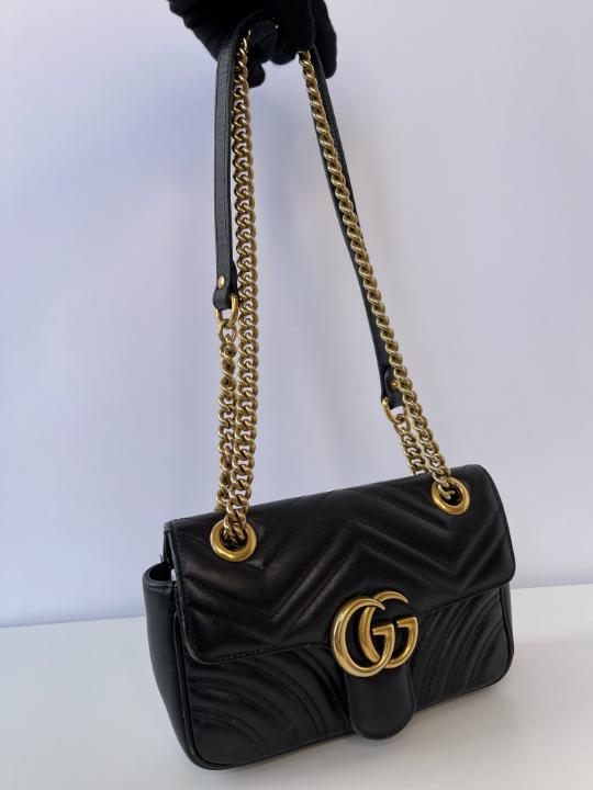 Gucci GG Marmont Mini Matelassé Shoulder Bag