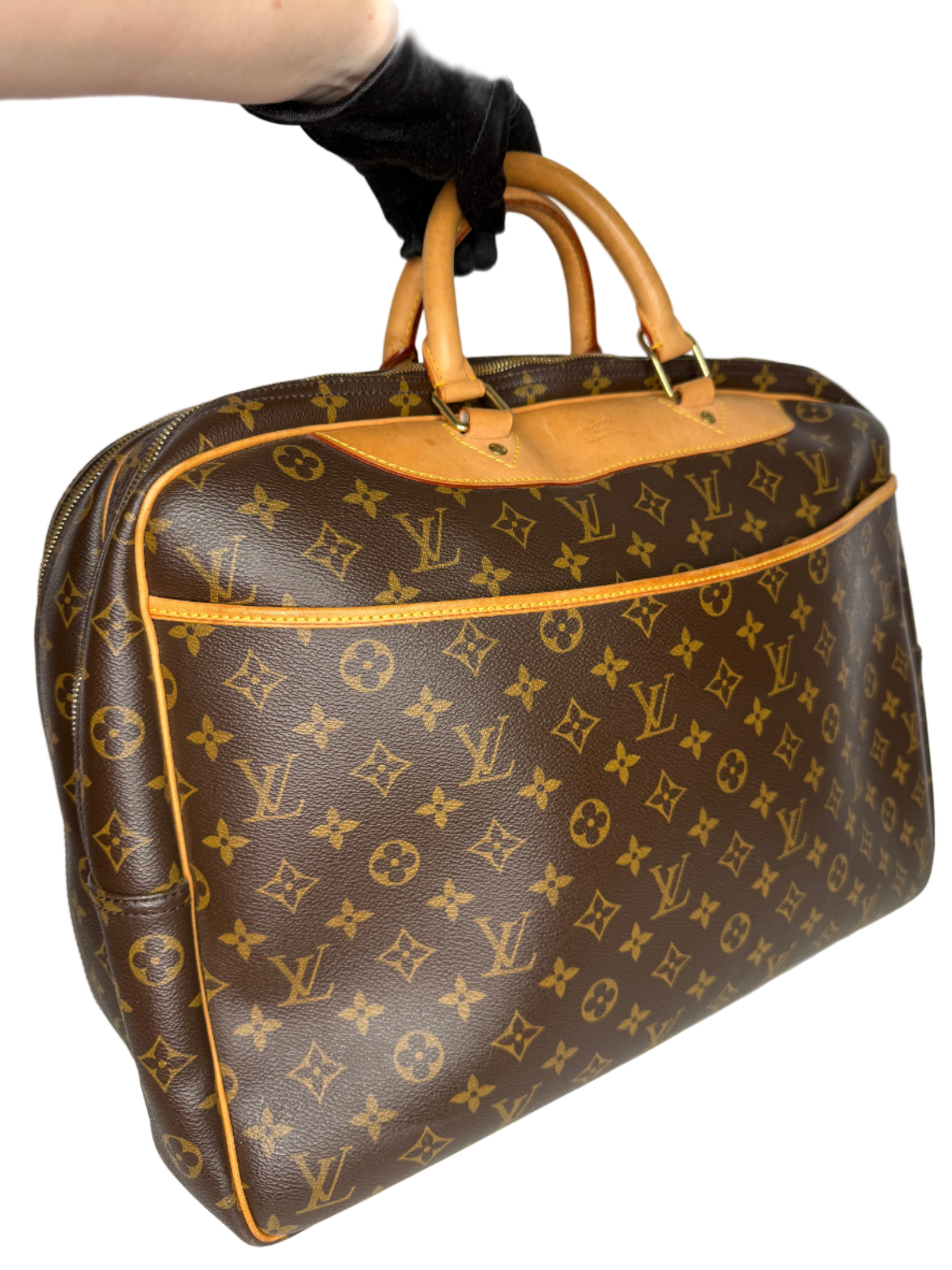 Louis Vuitton Alize 24 Heures Briefcase Monogram Canvas