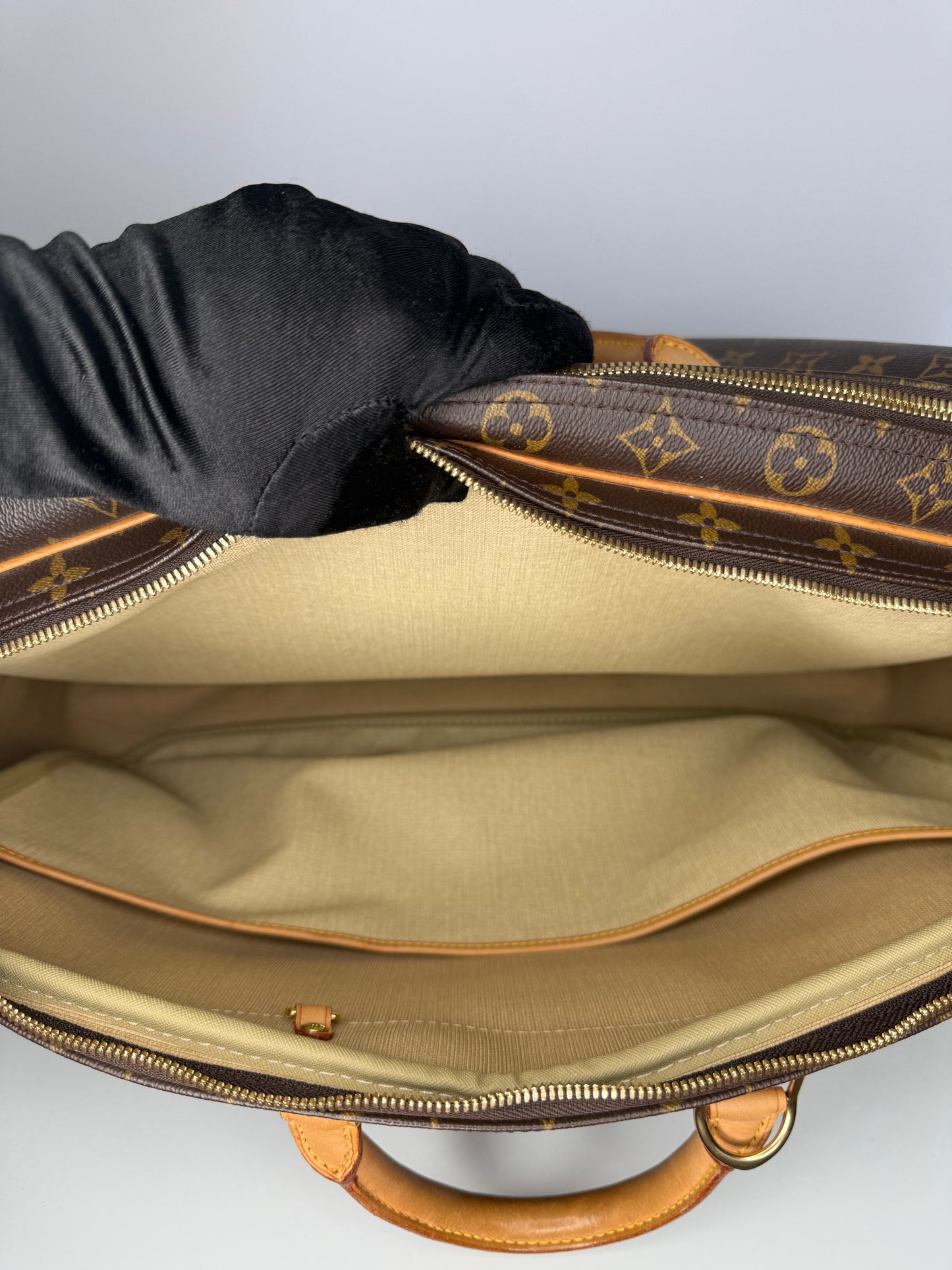 Louis Vuitton Alize 24 Heures Briefcase Monogram Canvas