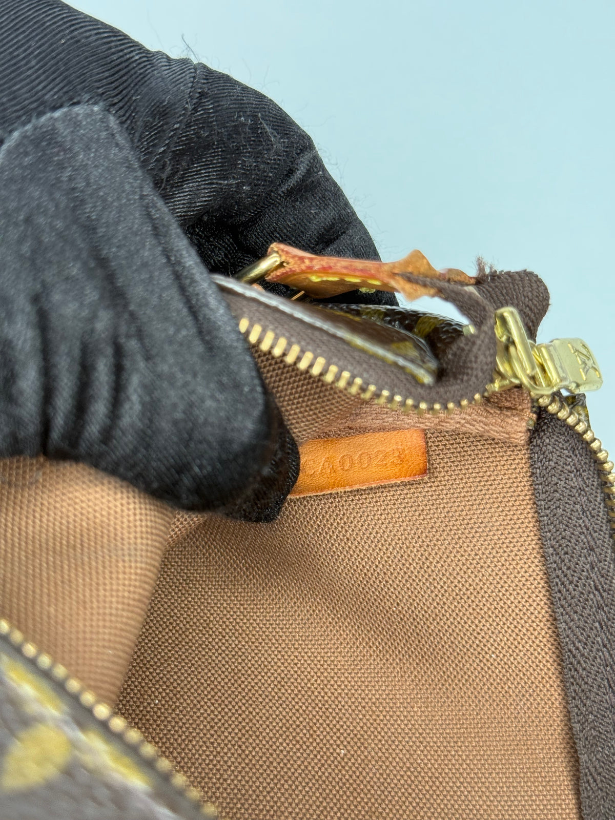Louis Vuitton Pochette Accessories Monogram Canvas with strap extender