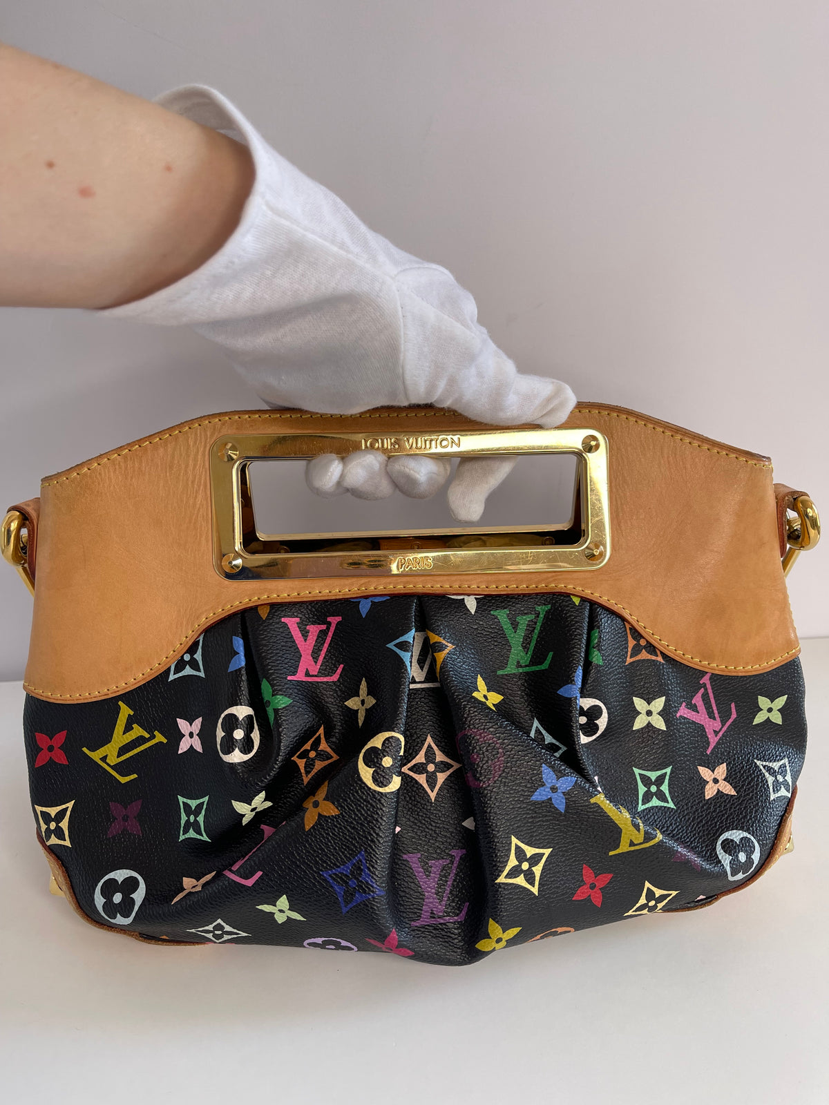 Louis Vuitton Judy PM Black Monogram Multicolore Limited Edition