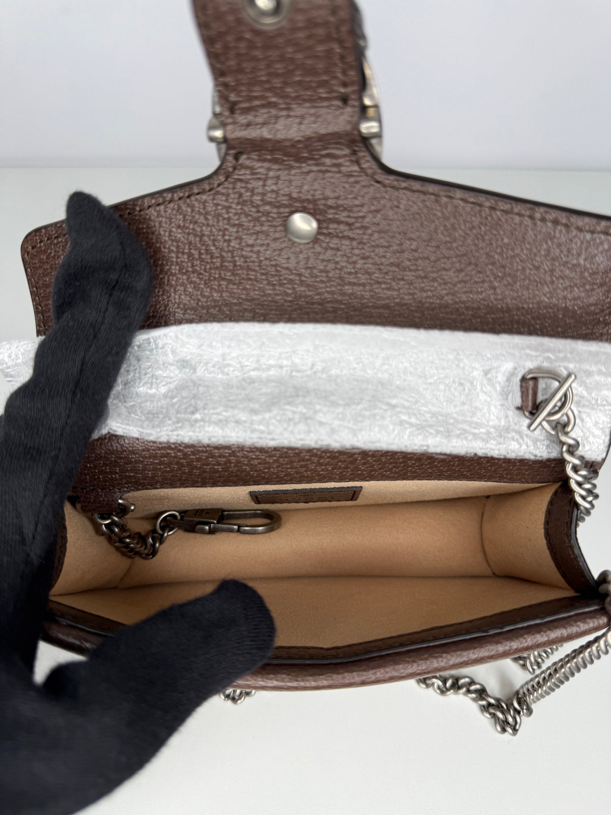 Gucci Jumbo GG Dionysus Super Mini Bag