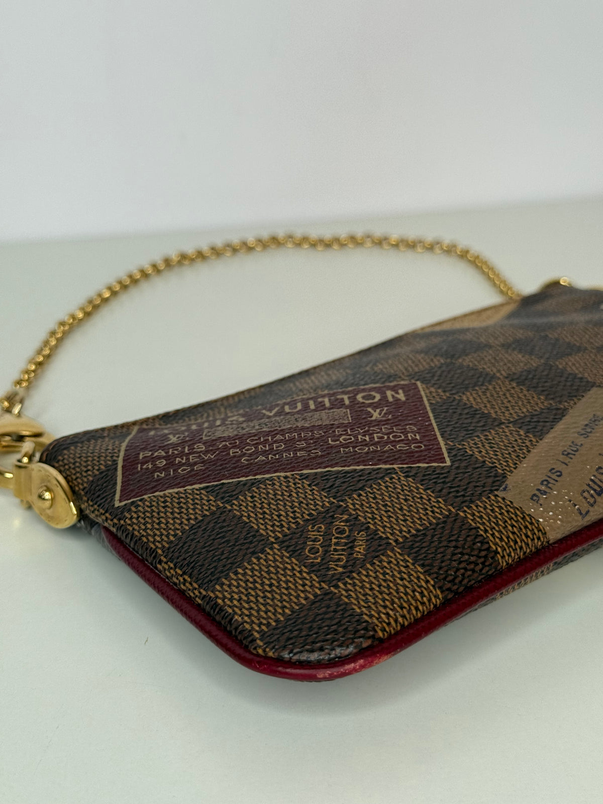 Louis Vuitton Limited Edition Complice Milla Pochettte Damier Ebene Canvas