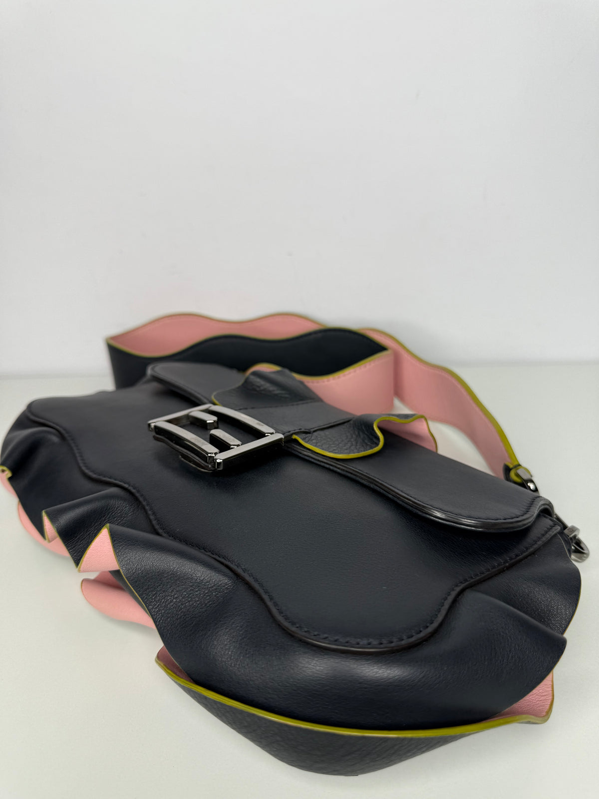 Fendi Wave Baguette Midnight Blue