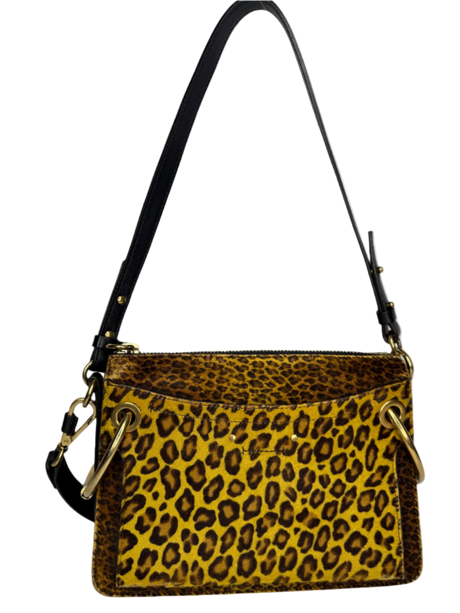 Chloé Limited Edition Roy Ponyhair Leopard Print Bag
