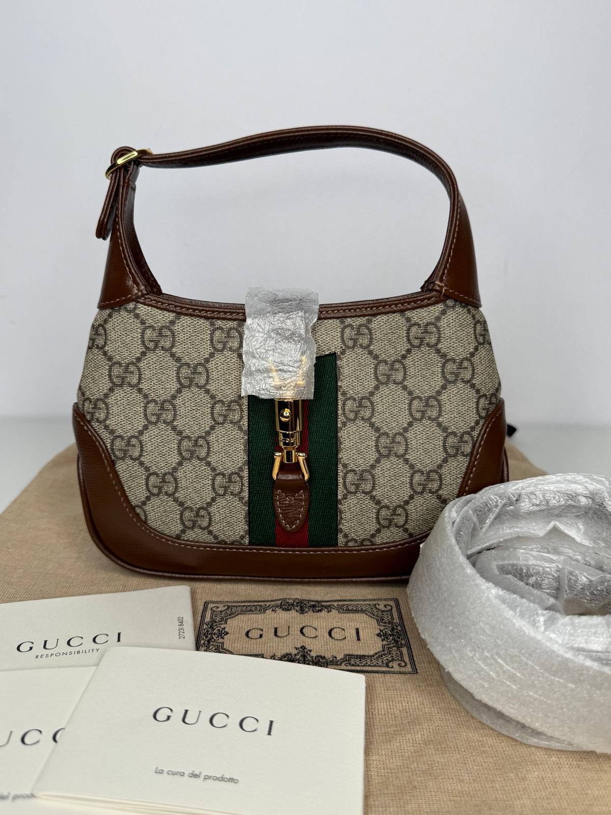 Gucci Mini Jackie GG 1961 Supreme Canvas