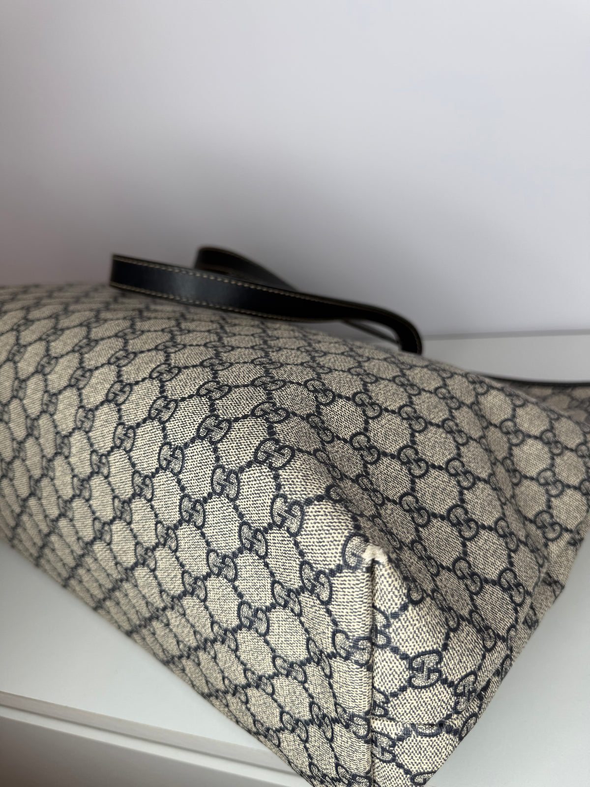 Gucci GG Supreme Coated Canvas Shopping Tote