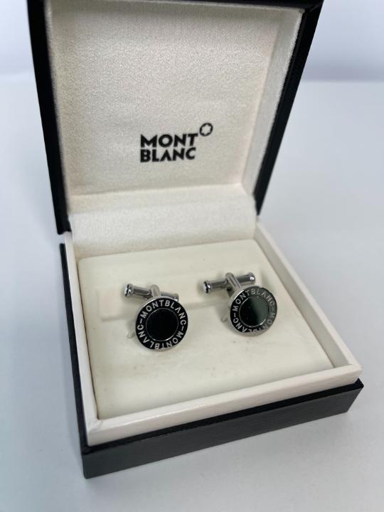 Montblanc Cufflinks Sterling Silver for Men