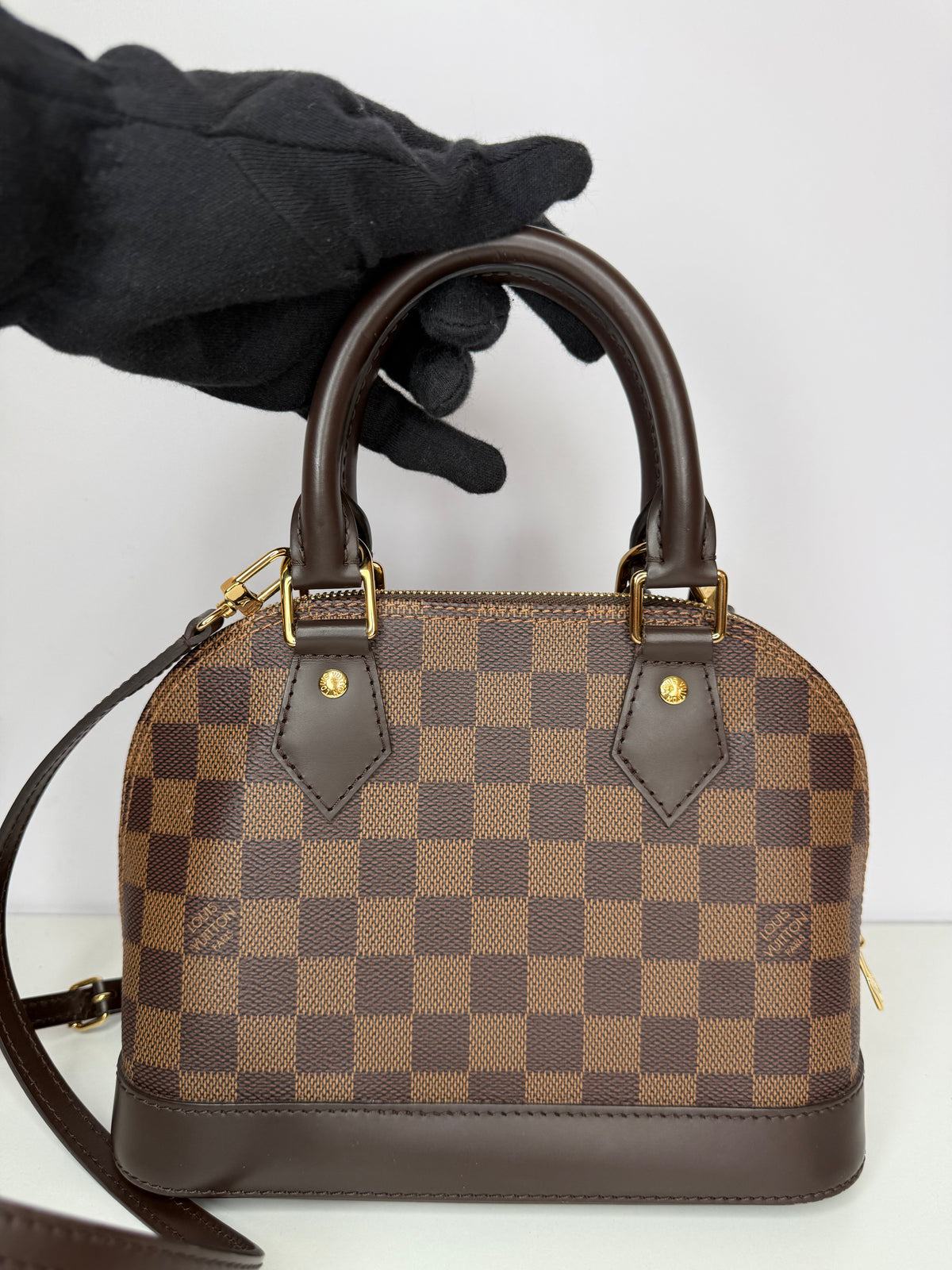 Louis Vuitton Alma BB Damier Ebene Canvas