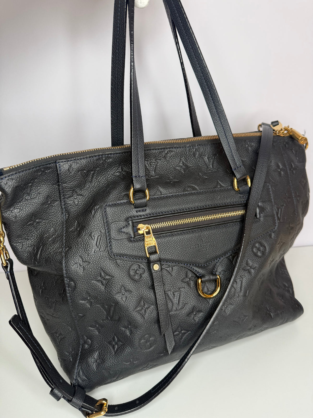 Louis Vuitton Lumineuse PM Blue infini Empreinte Tote