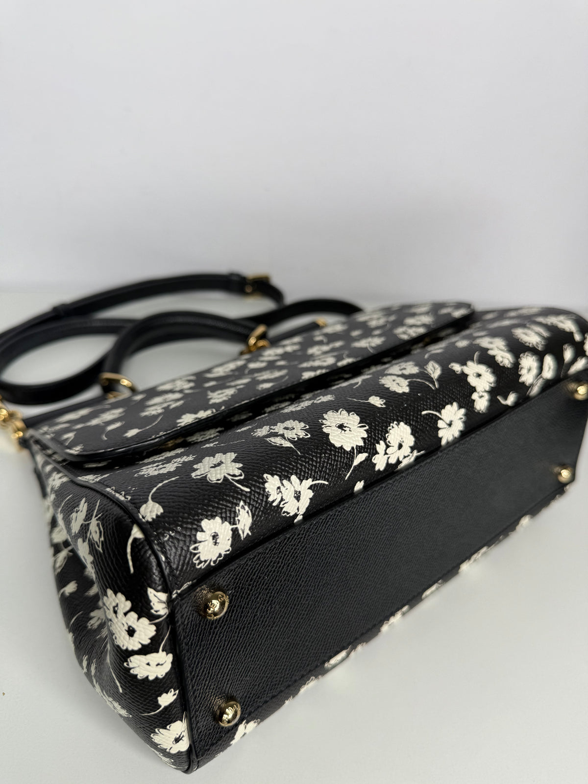 Dolce Gabbana Medium Miss Sicily Floral Printed Bag