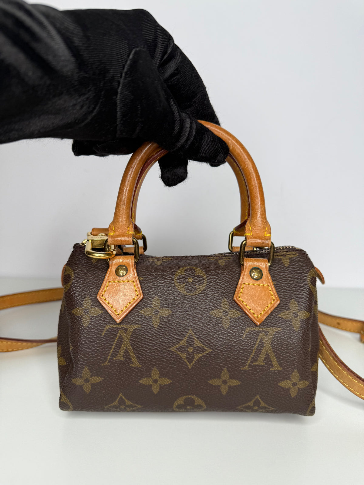 Louis Vuitton Vintage Nano Speedy Monogram Canvas