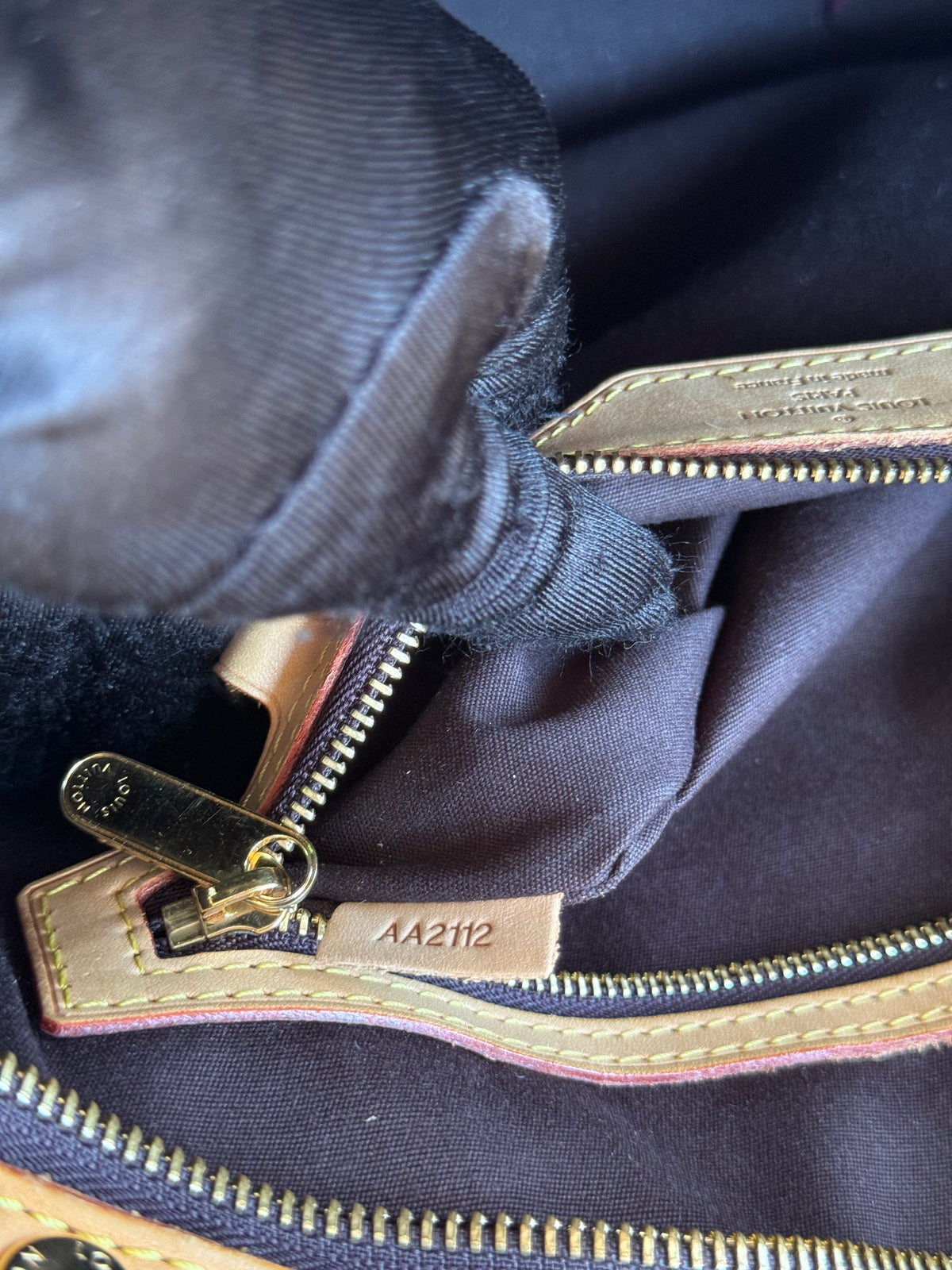 Louis Vuitton Amarante Monogram Vernis Brea MM Bag