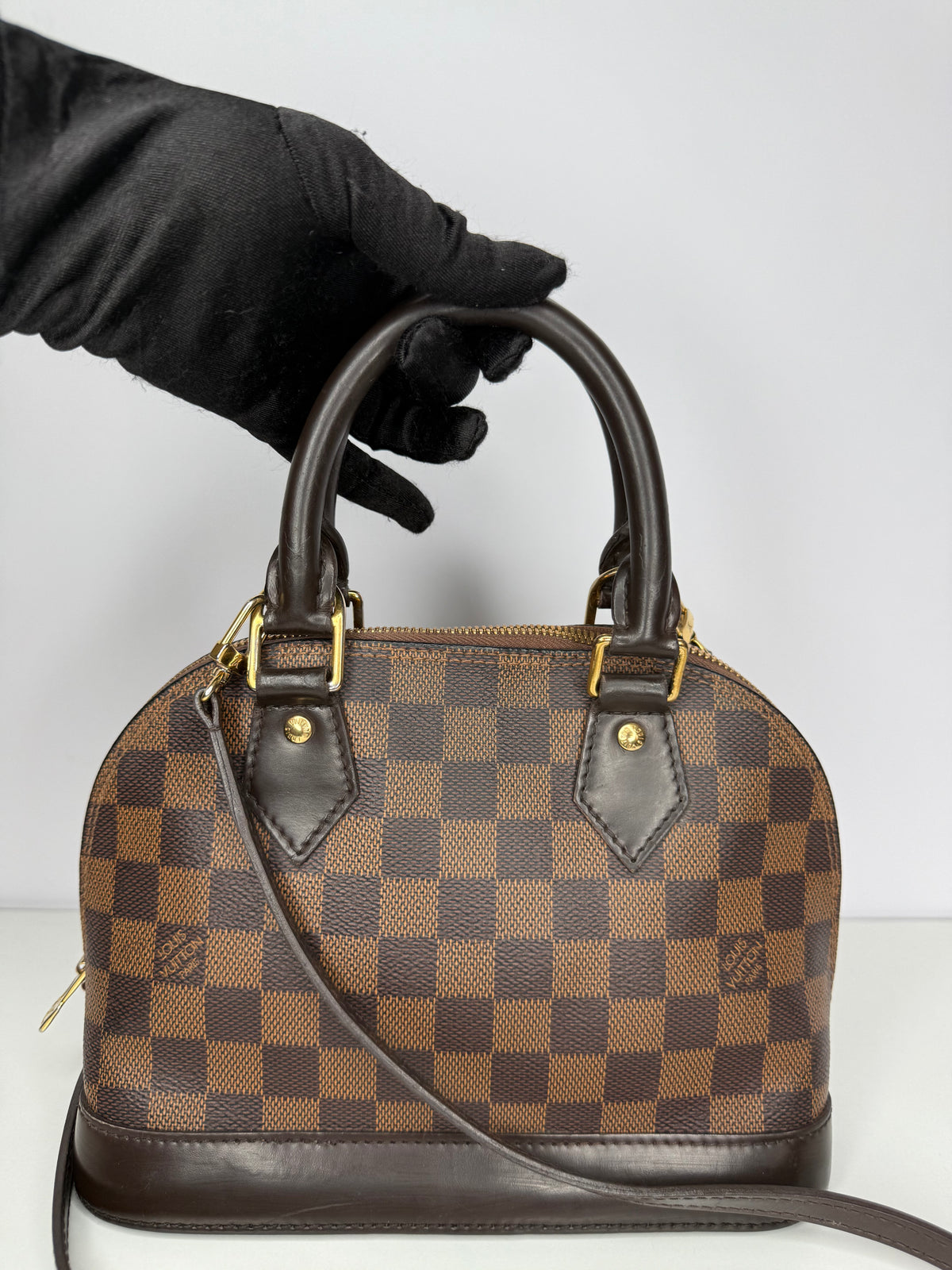 Louis Vuitton Alma BB Damier Ebene Canvas