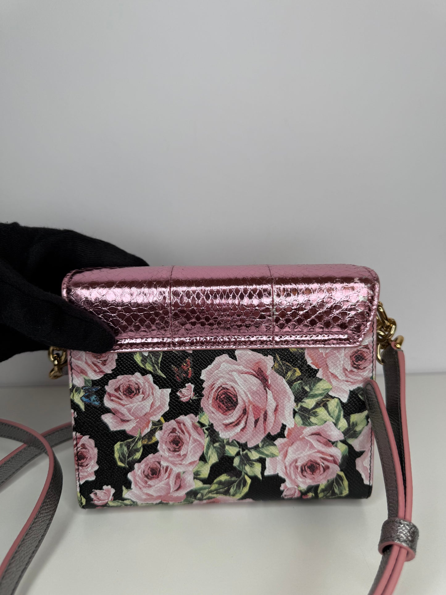 Dolce Gabbana Mini Dauphine Millennials Lily Box Bag