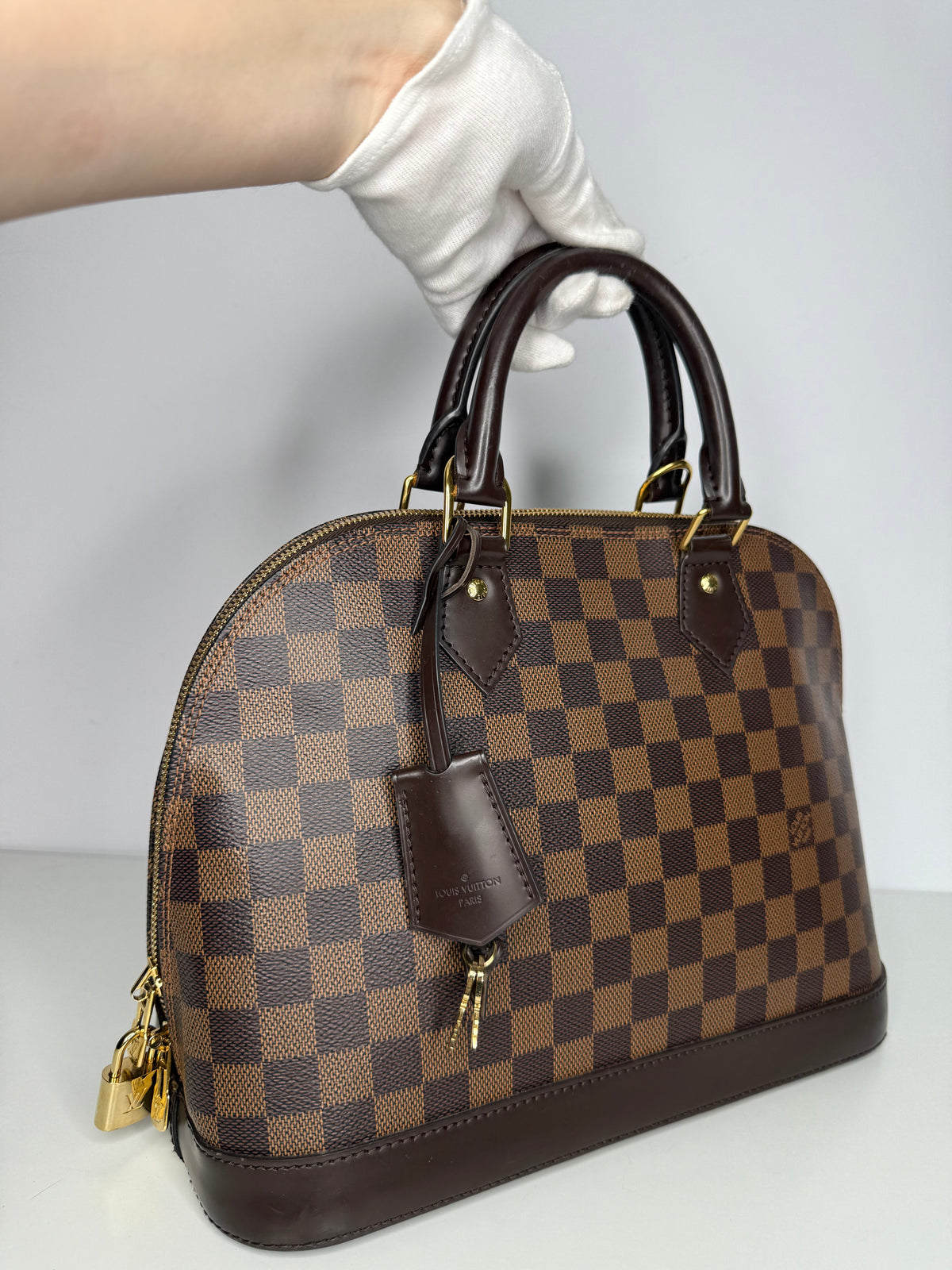Louis Vuitton Alma PM Damier Ebene Canvas