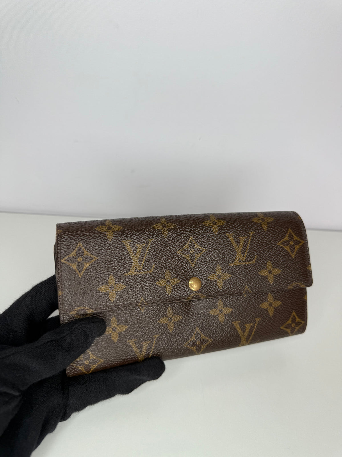 Louis Vuitton Sarah Wallet Monogram Canvas