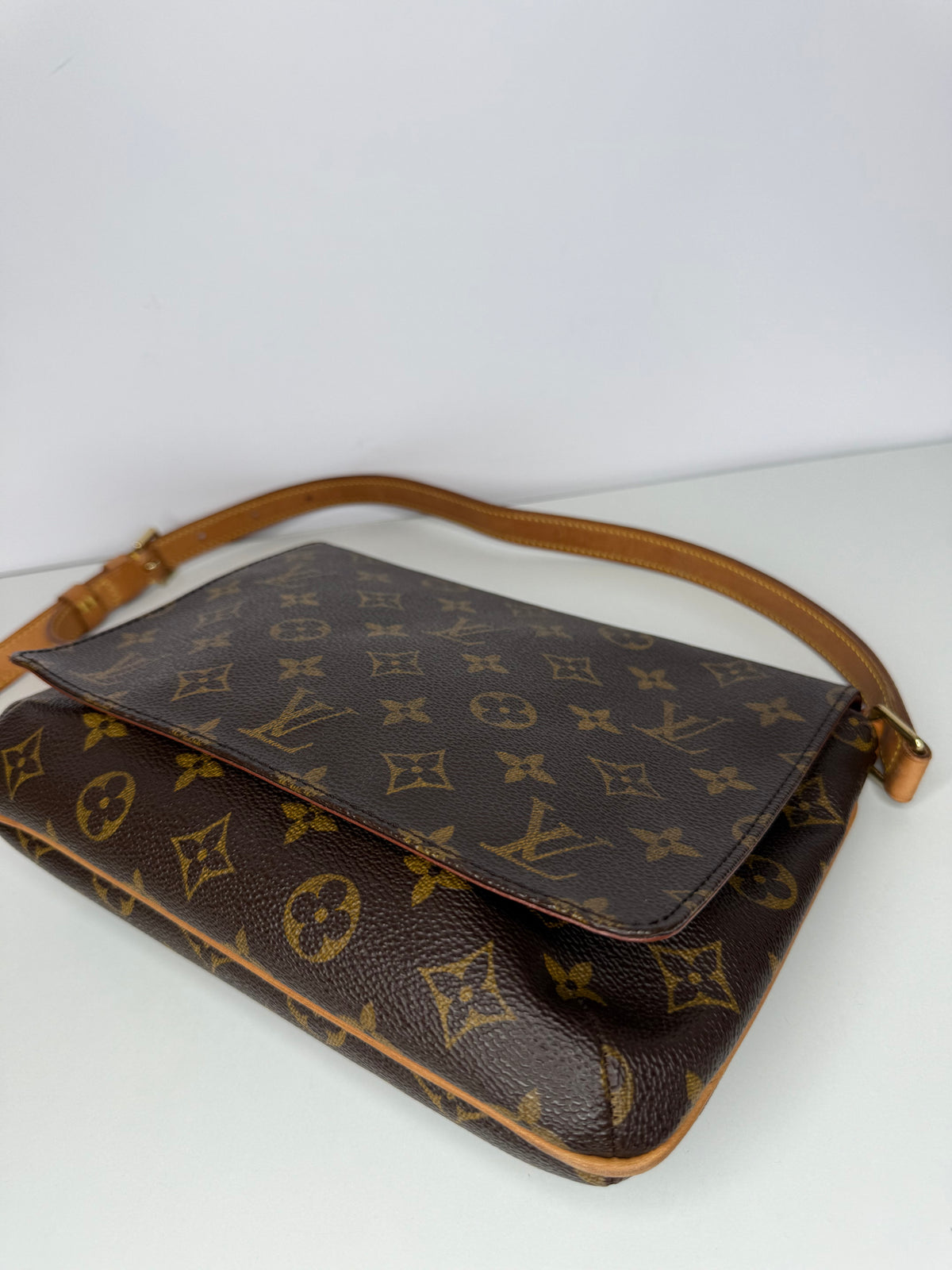 Louis Vuitton Monogram Canvas Musette Tango Long Strap Bag