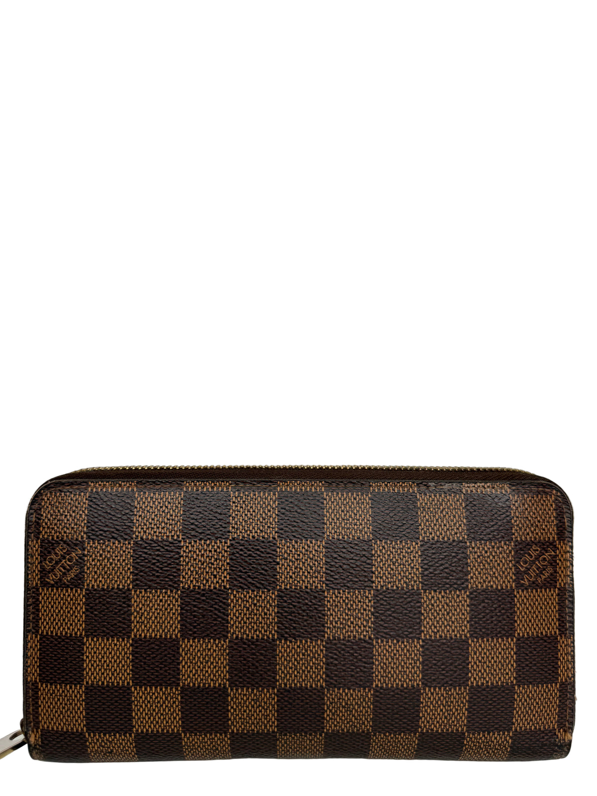 Louis Vuitton Zippy Wallet Damier Ebene Canvas