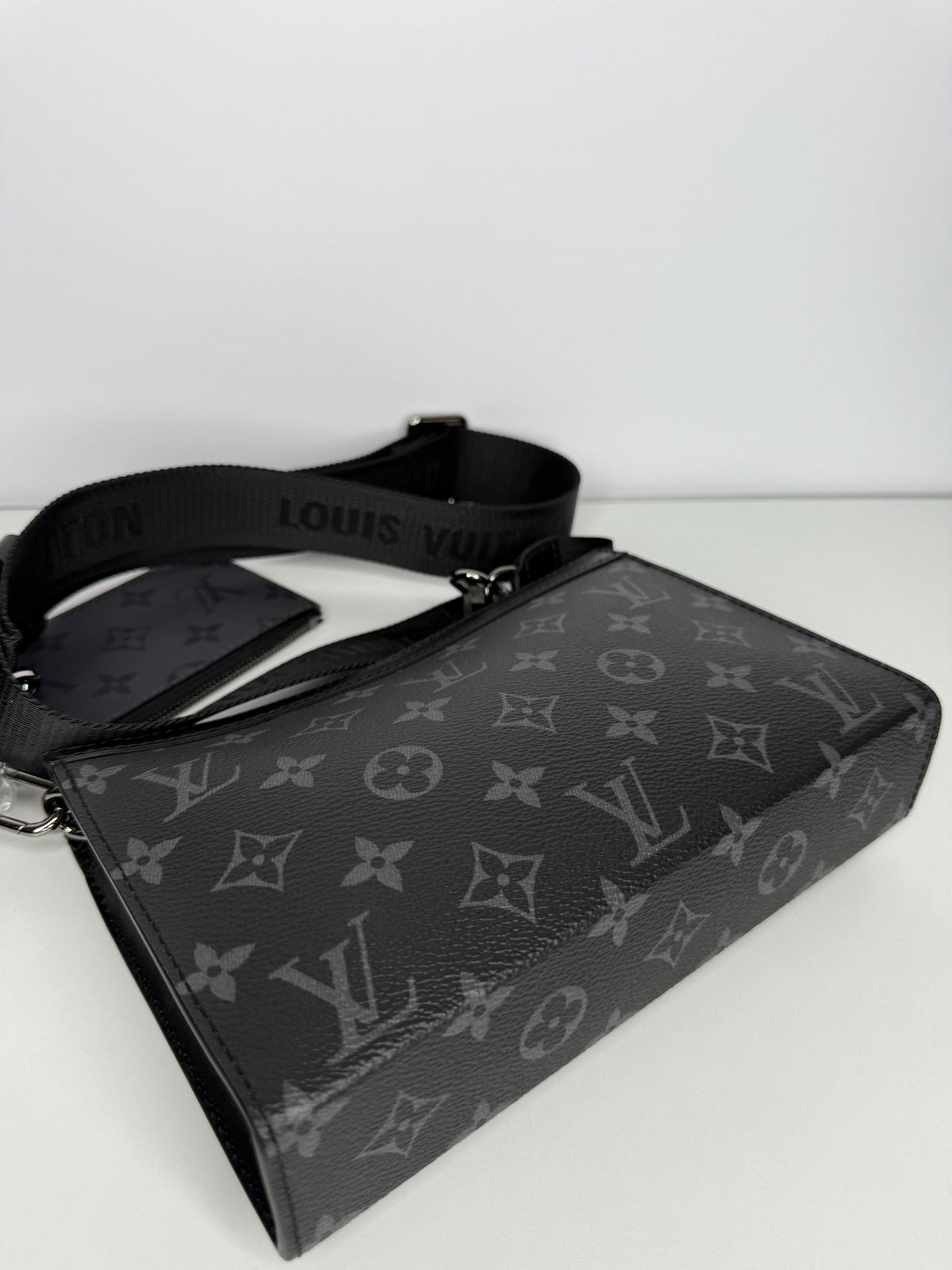 Louis Vuitton Gaston Monogram Eclipse Canvas