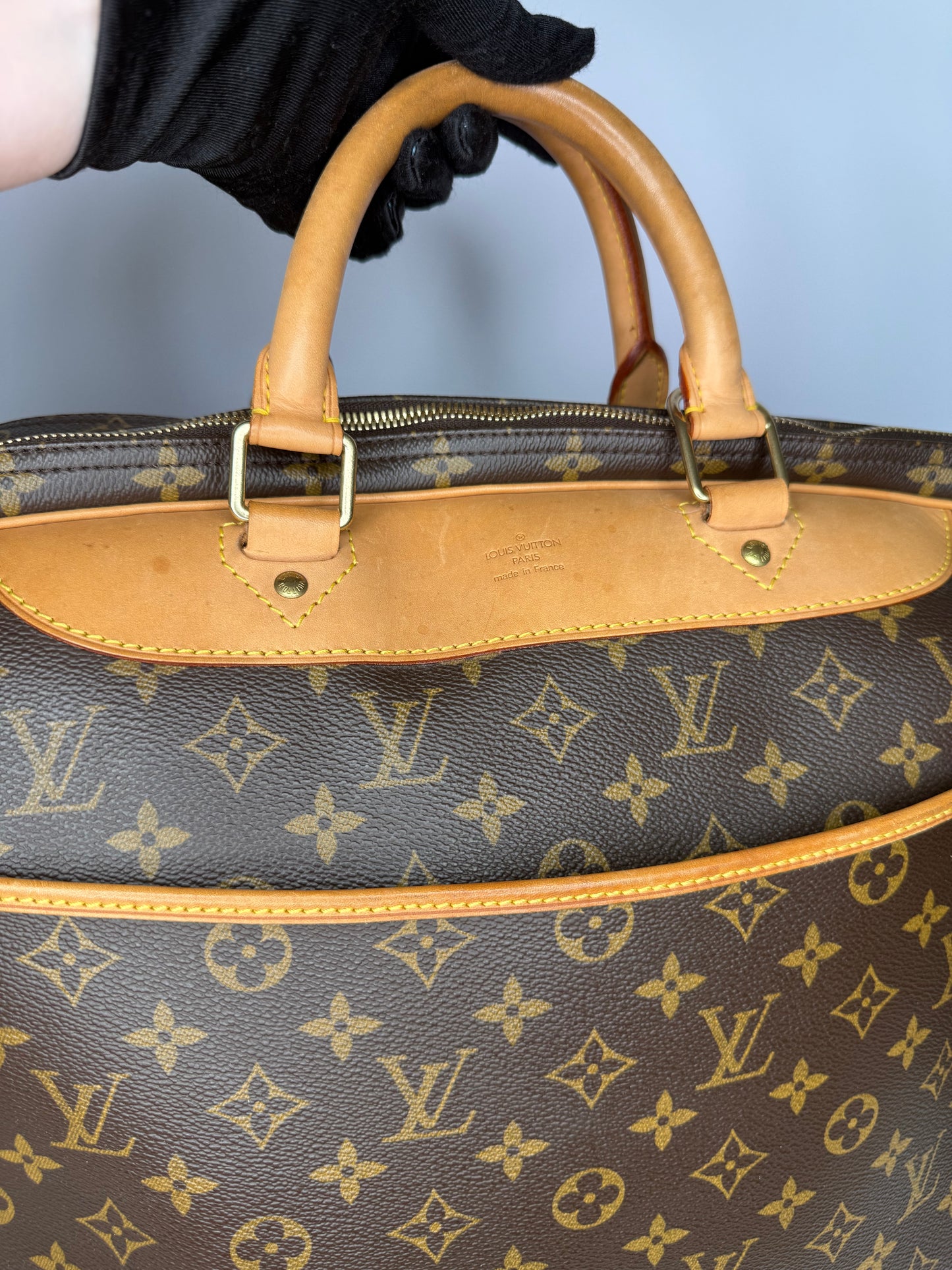 Louis Vuitton Alize 24 Heures Briefcase Monogram Canvas