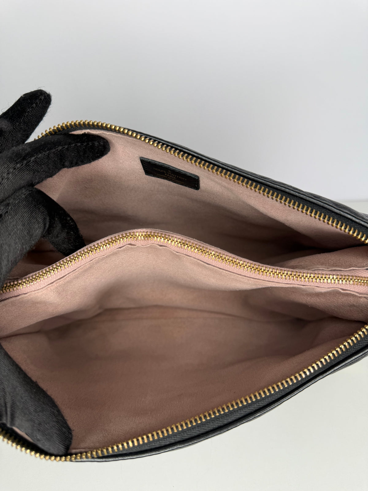 Louis Vuitton Coussin PM Black Monogram Embossed Puffy Lambskin