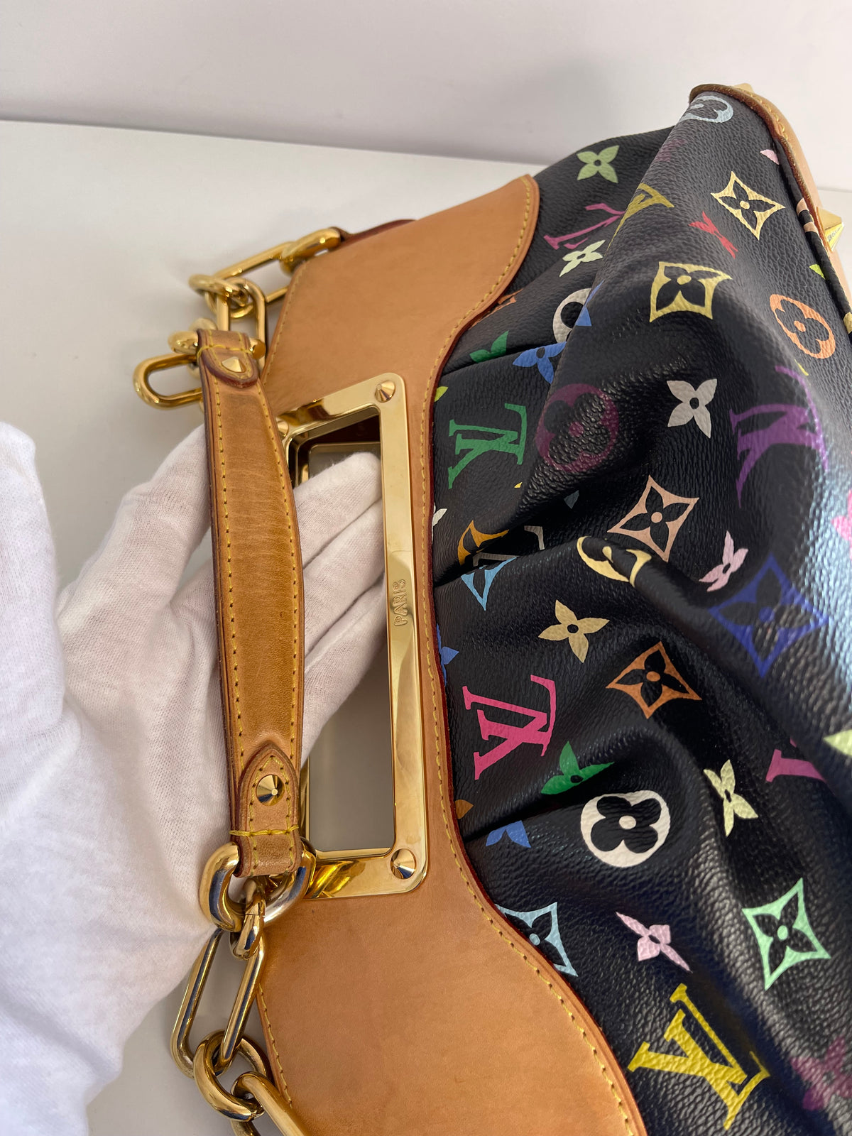 Louis Vuitton Judy PM Black Monogram Multicolore Limited Edition