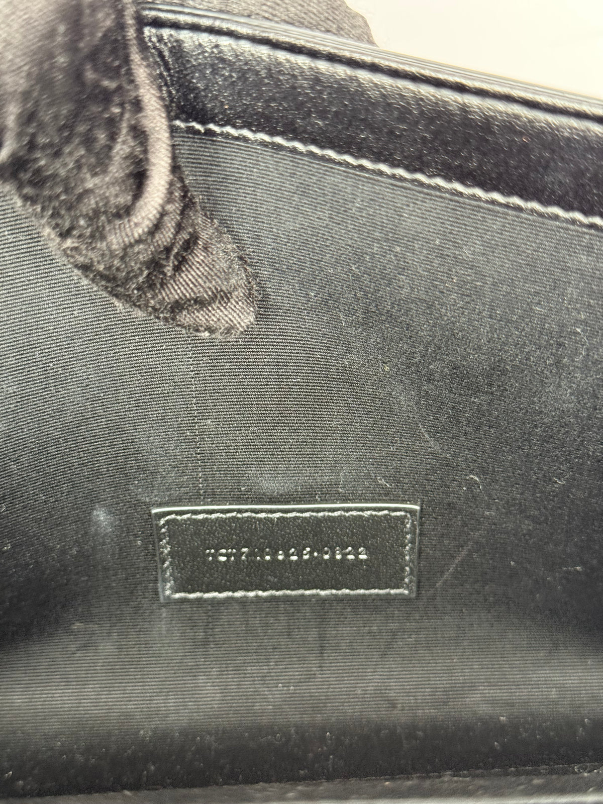 Saint Laurent Cassandre Smooth Calfskin Studded Leather Clutch