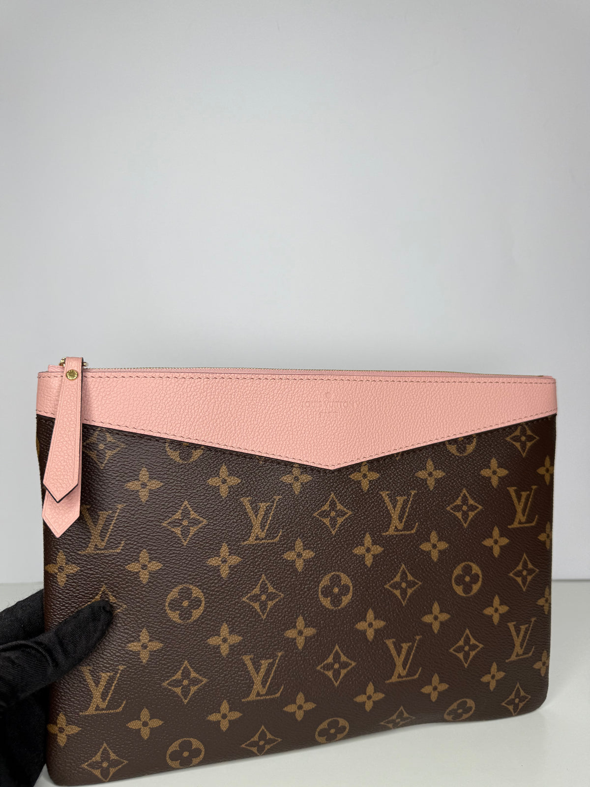 Louis Vuitton Rose Poudre Monogram Canvas Daily Pouch