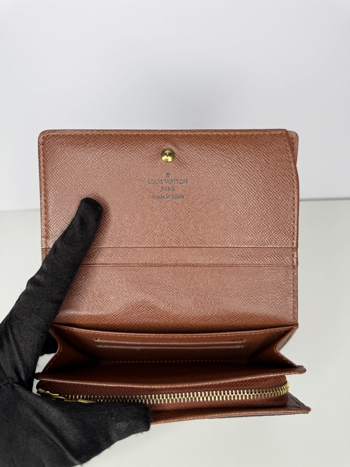 Louis Vuitton Monogram Canvas Porte-Monnaie Tresor Wallet