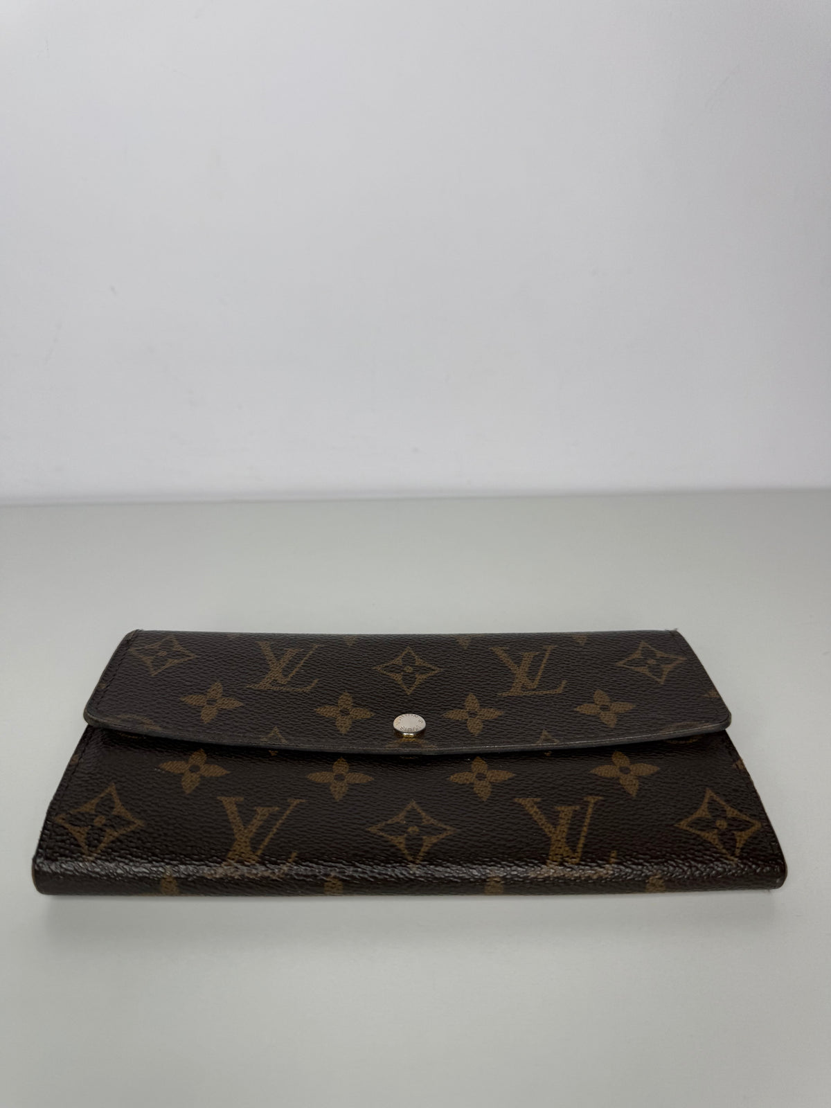 Louis Vuitton Sarah Continental Wallet Monogram Canvas