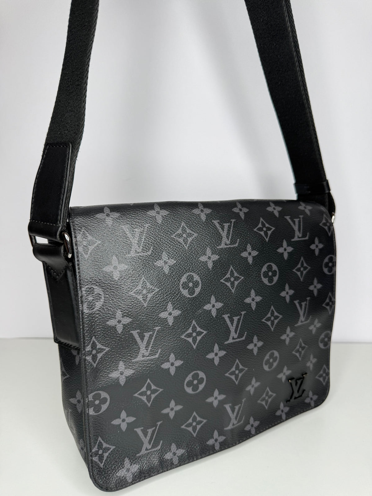 Louis Vuitton District PM Monogram Eclipse Canvas