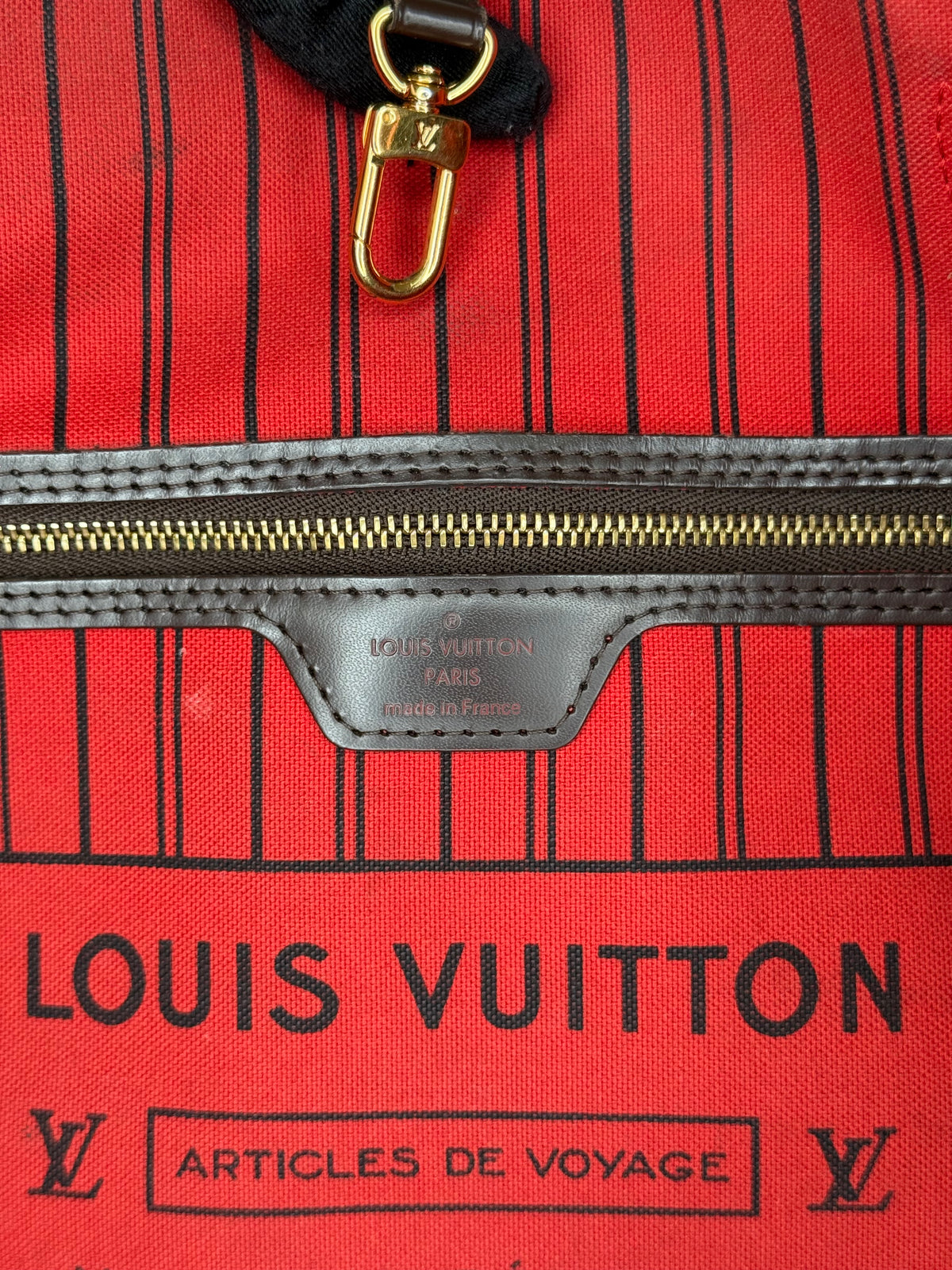 Louis Vuitton Neverfull GM Damier Ebene Canvas