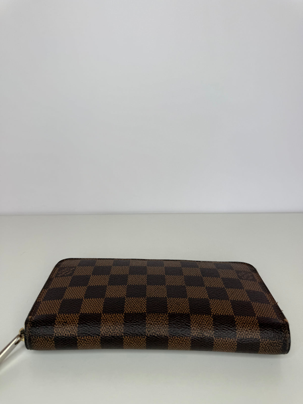 Louis Vuitton Zippy Wallet Damier Ebene Canvas