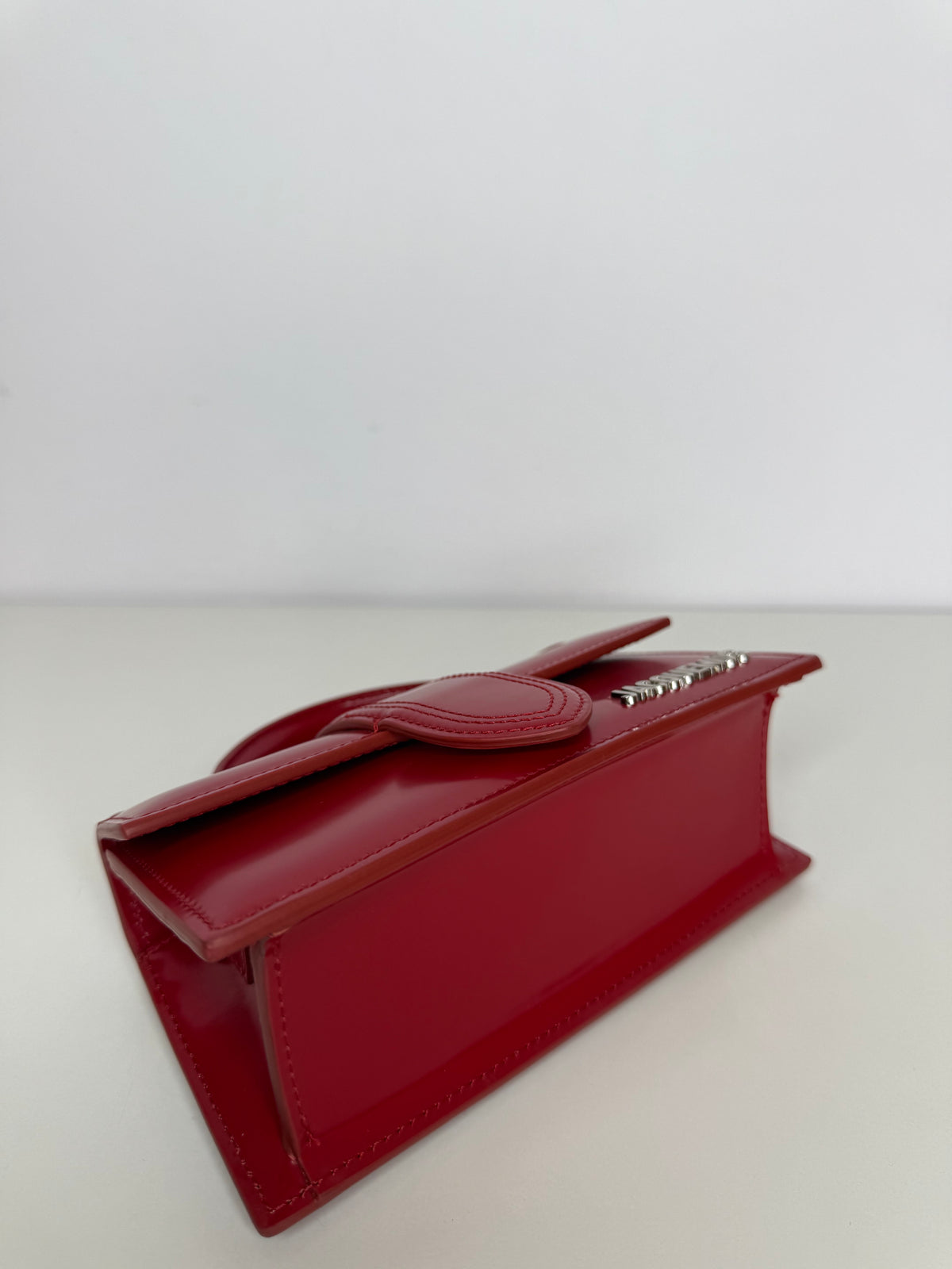 Jacquemus Le Bambino Red Leather Crossbody Bag