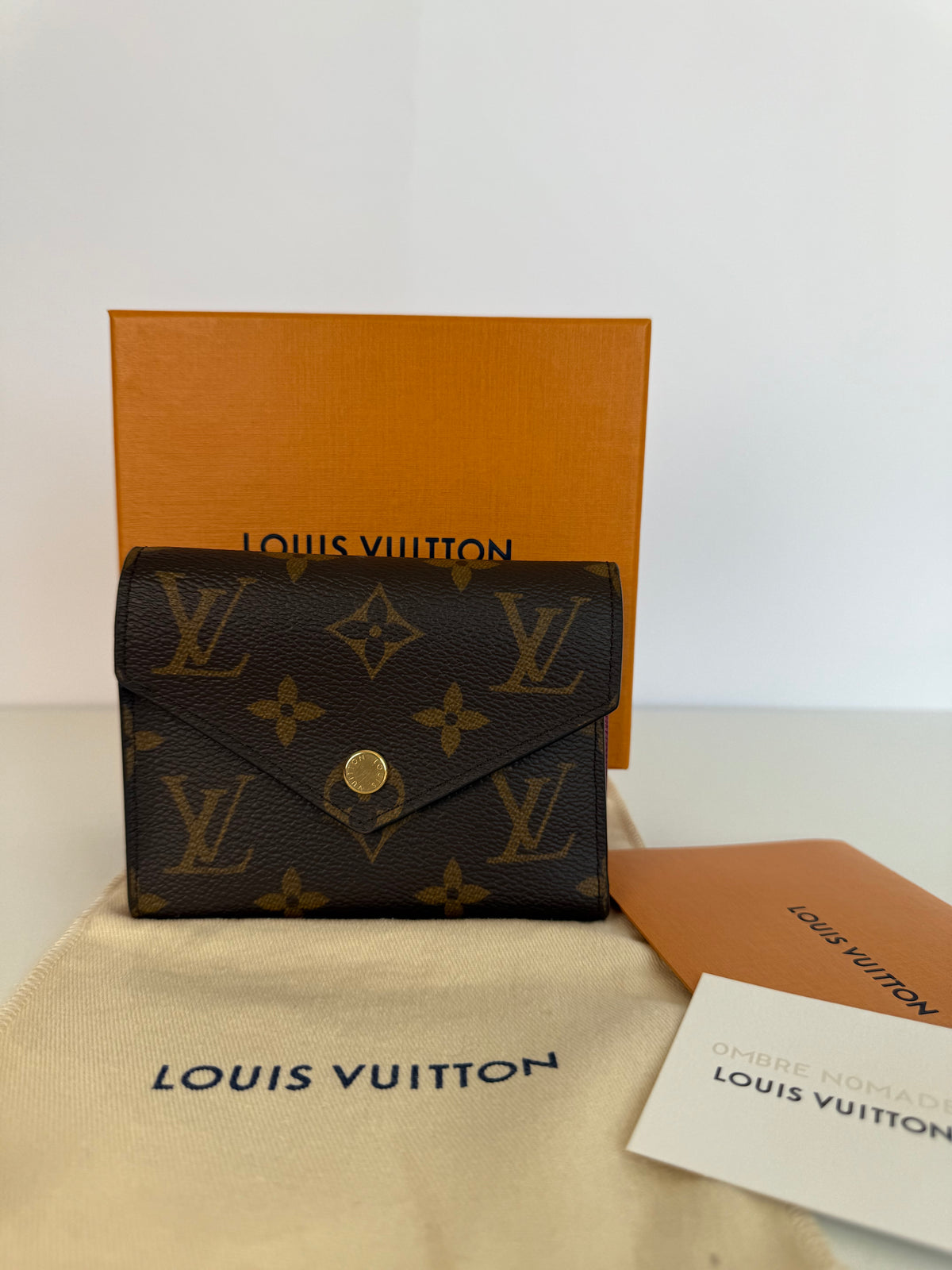 Louis Vuitton Victorine Wallet Monogram Canvas