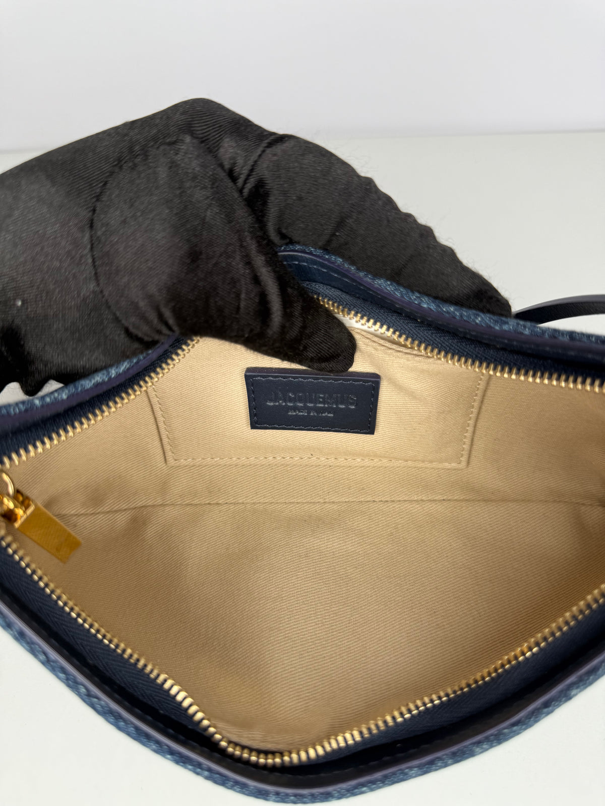 Jacquemus Le Bisou Denim Shoulder Bag
