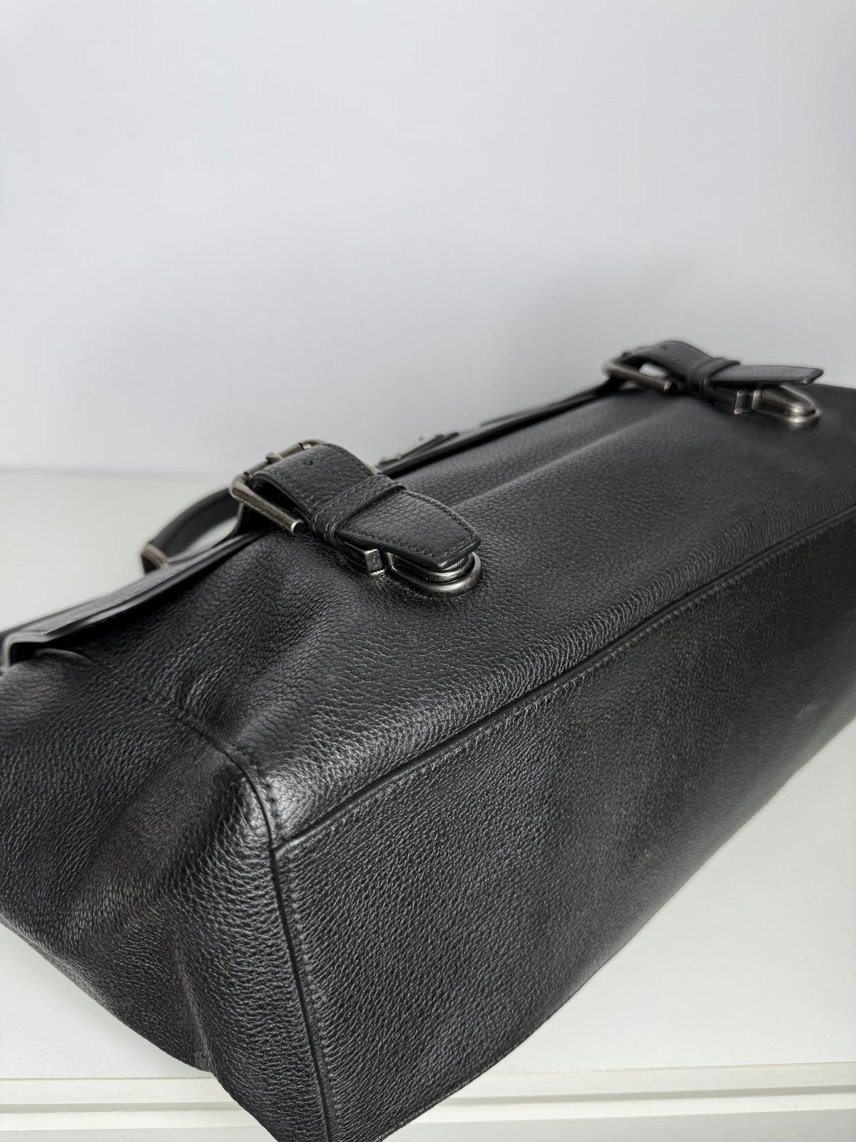 Dolce Gabbana Dauphine Miss Sicily Weekender Black
