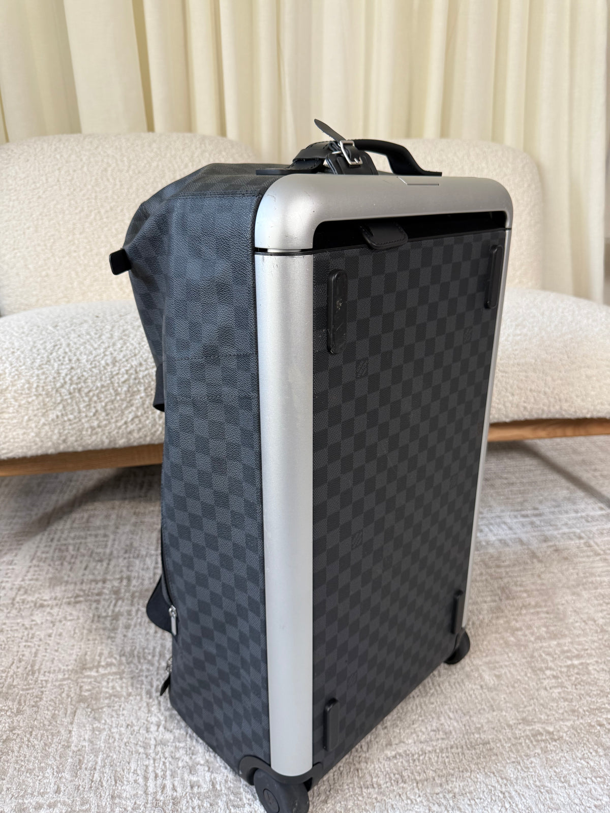 Louis Vuitton Horizon Soft Duffle 65 Damier Graphite Canvas
