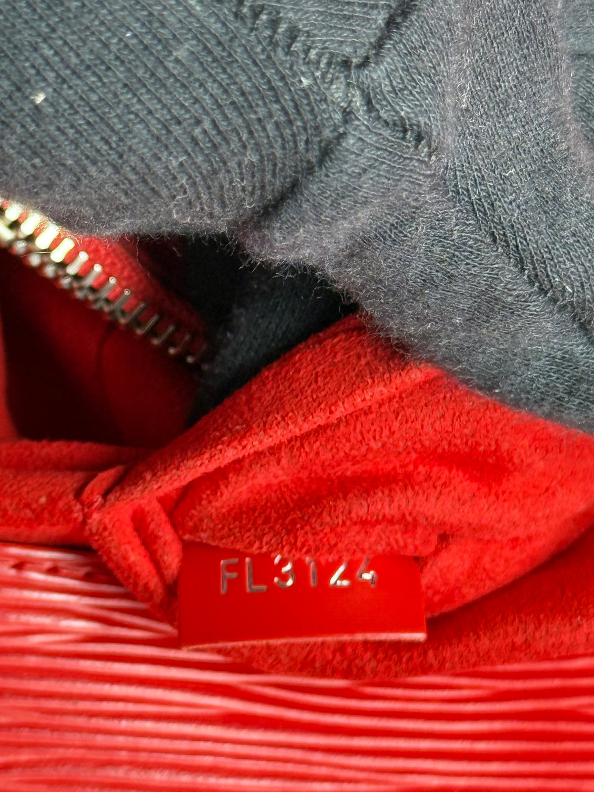 Louis Vuitton Coquelicot Epi Leather Marly MM Bag