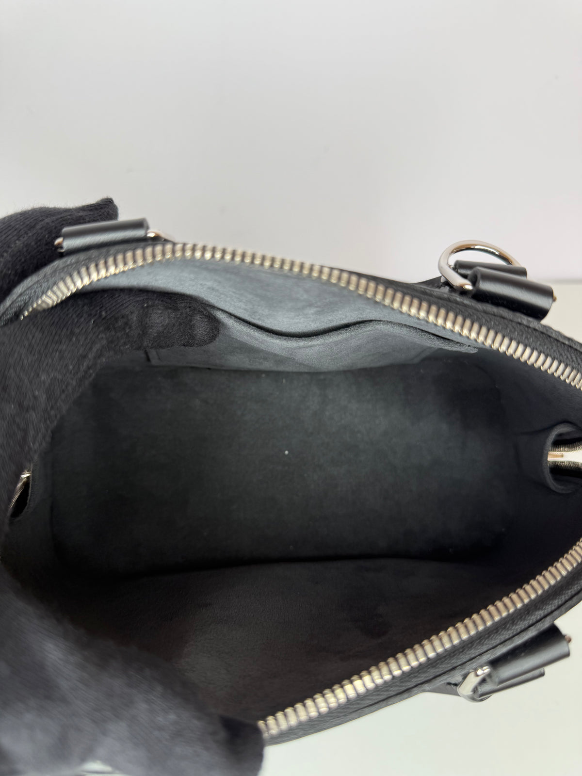 Louis Vuitton Alma BB Black Epi Leather