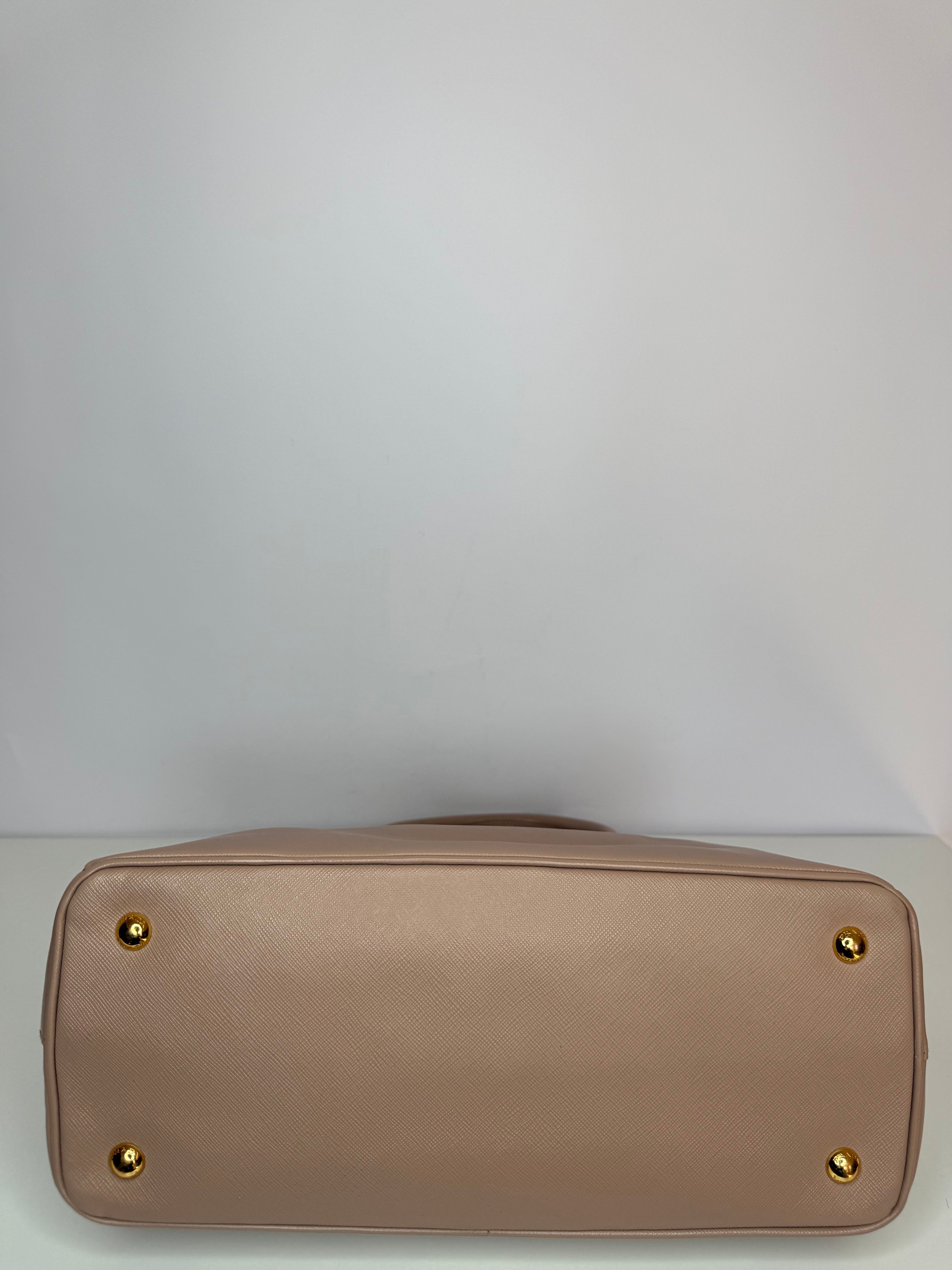 Prada Beige Saffiano Medium Galleria Leather Tote Bag