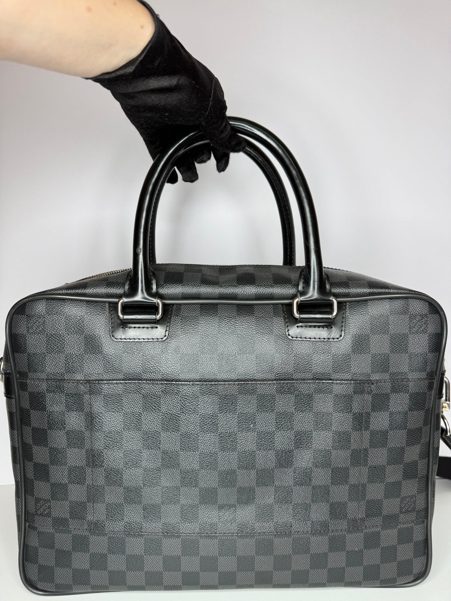 Louis Vuitton Icare Damier Graphite Canvas Business Bag