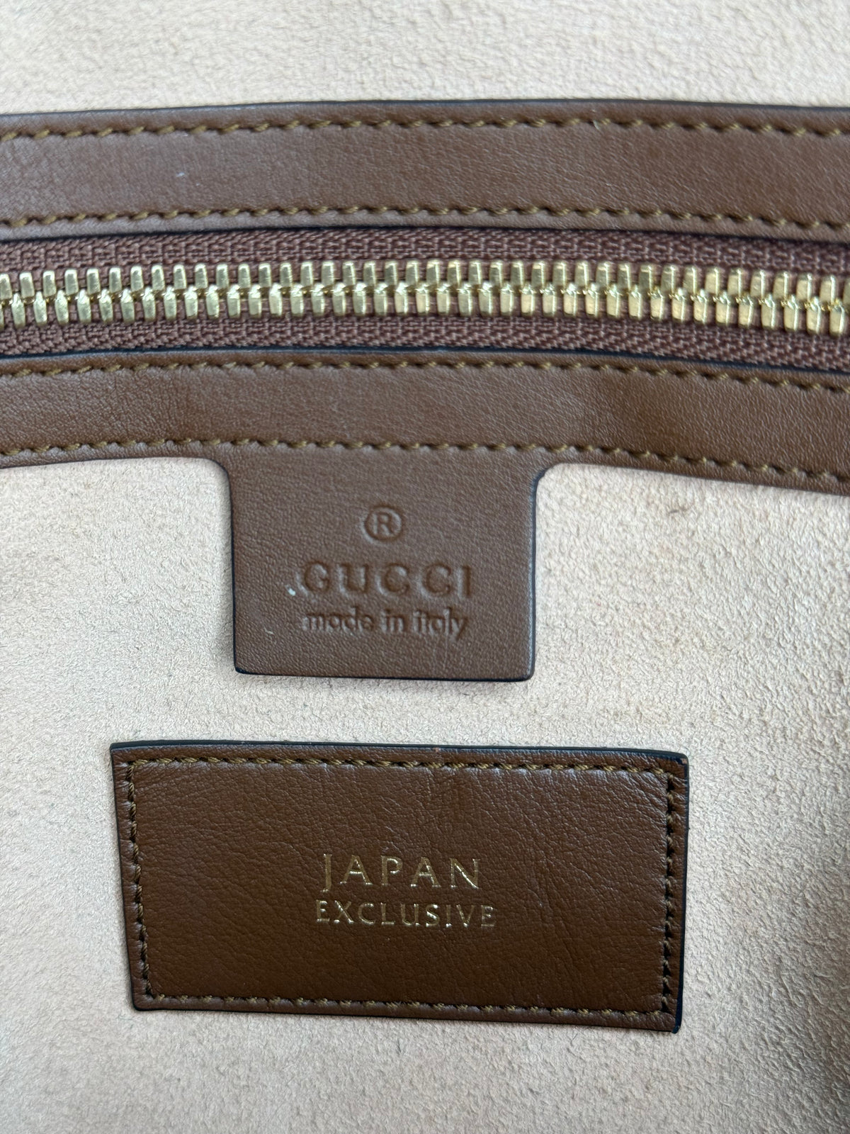Gucci Limited Edition GG Supreme Butterfly Embroidered Small Backpack