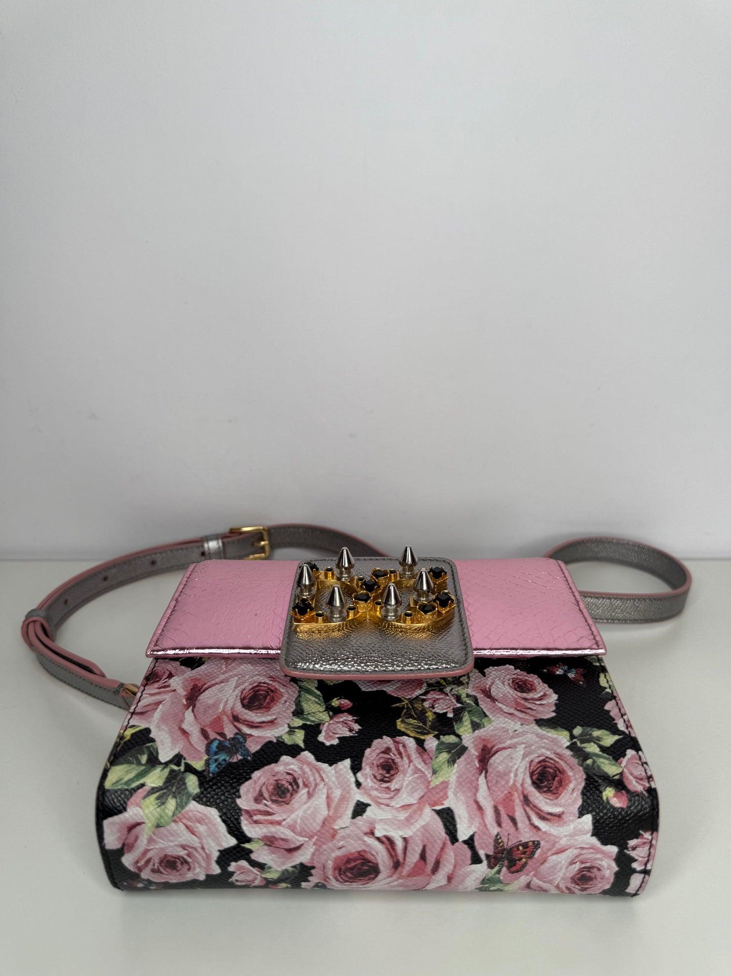 Dolce Gabbana Mini Dauphine Millennials Lily Box Bag