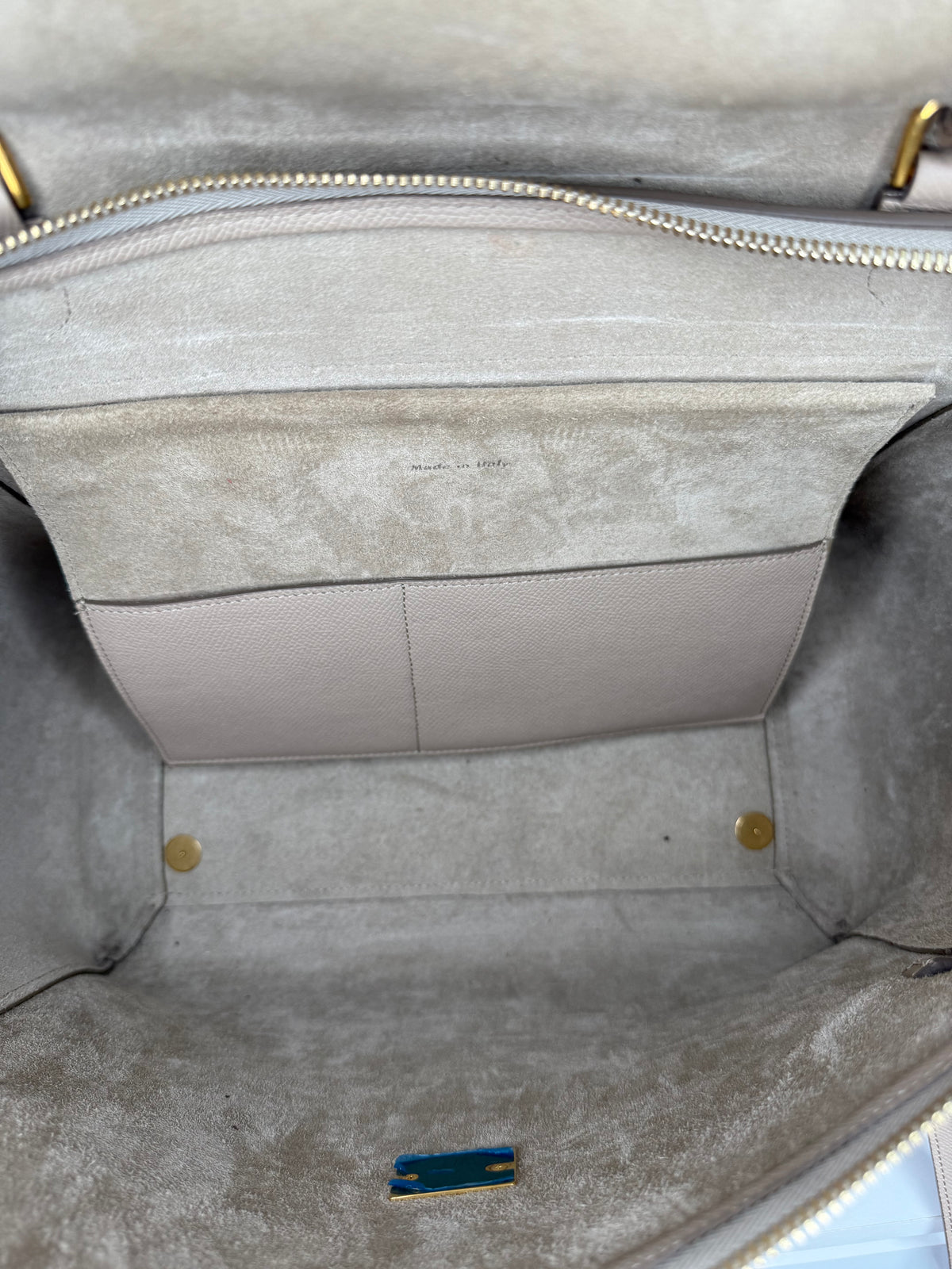 Celine Mini Belt Bag Light Taupe Grained Calfskin Leather