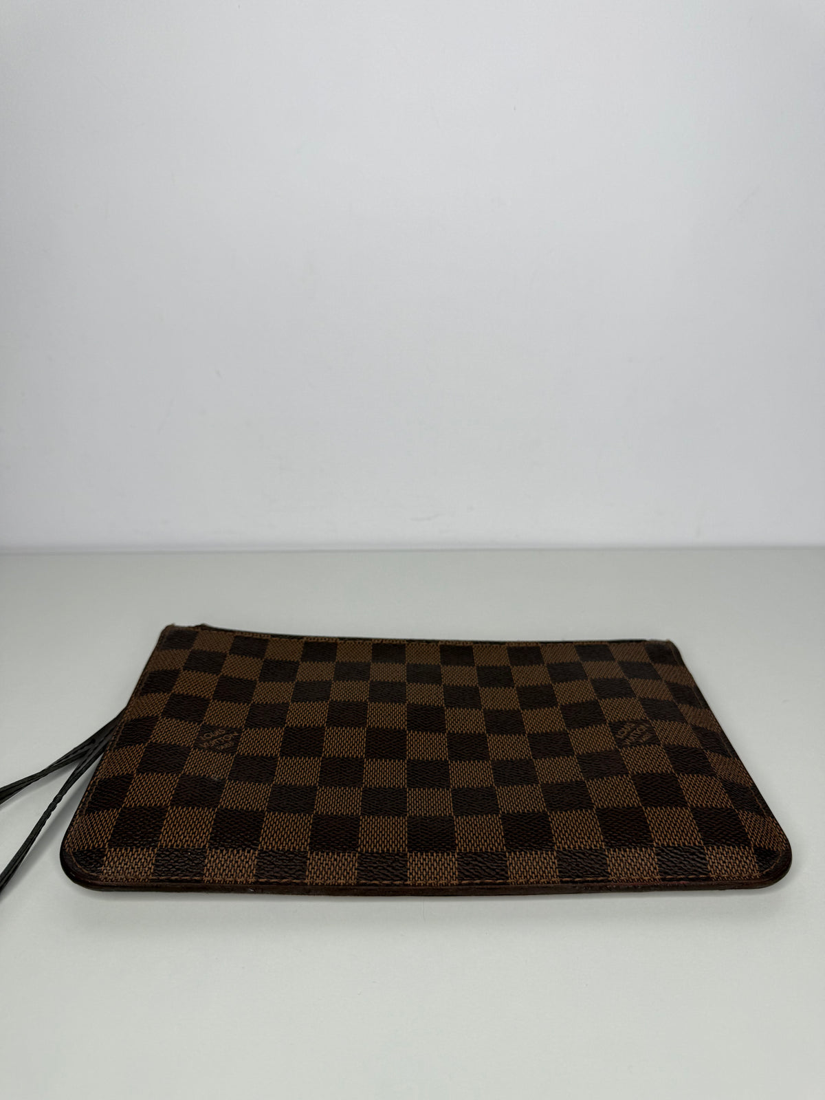 Louis Vuitton Neverfull Pochette Damier Ebene Canvas